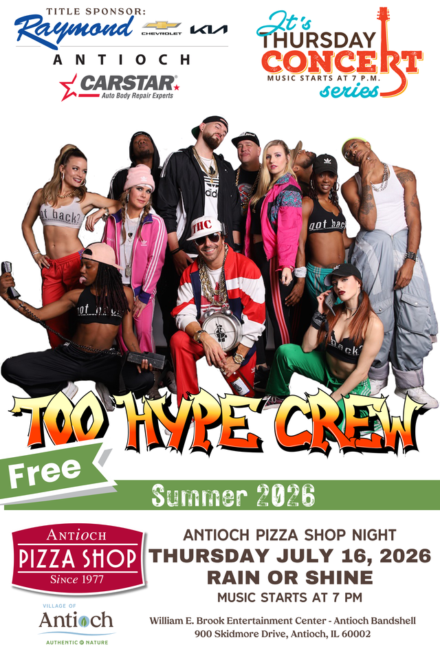 It's Thursday summer concert with Too Hype Crew!